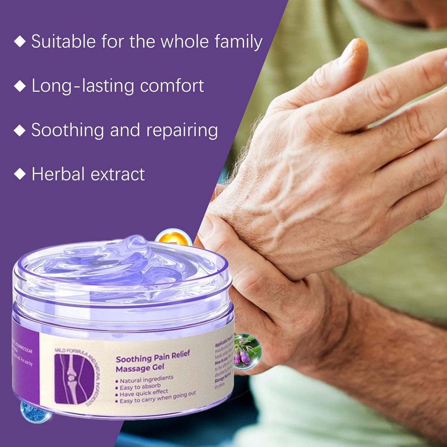 🔥Last Day 49% OFF🔥Kresin Joint Pain Gel Purple Gel